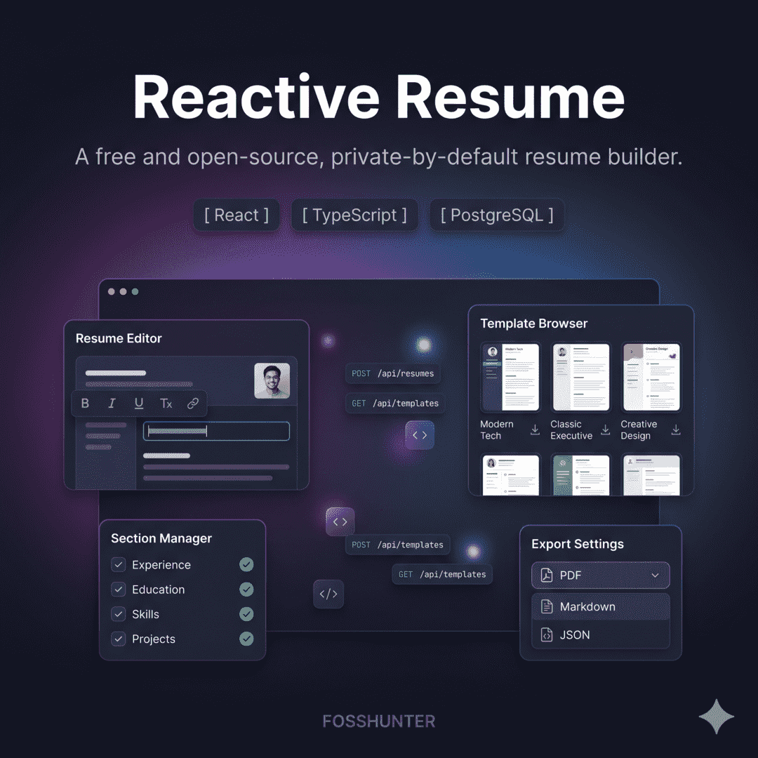 Reactive Resume