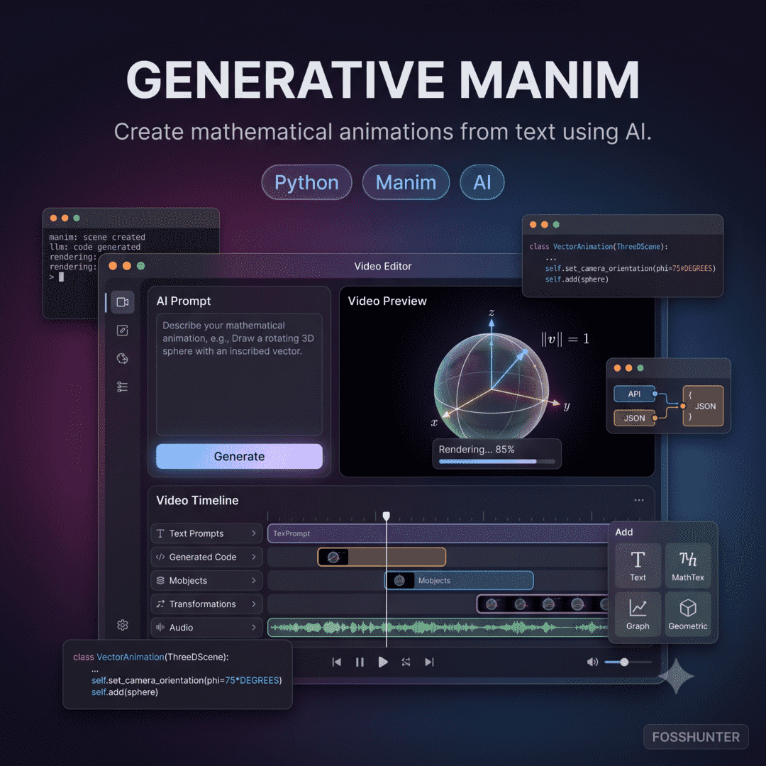 Generative Manim