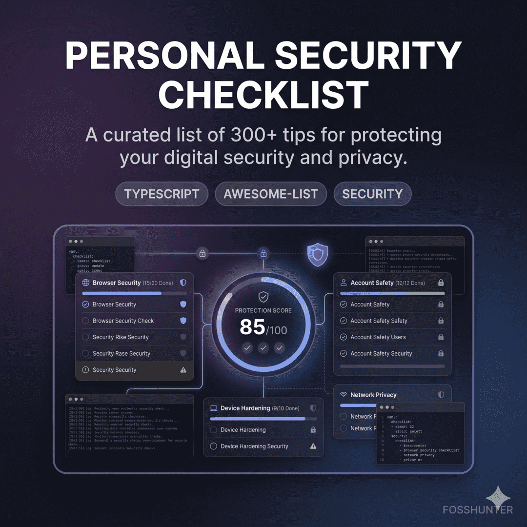 Personal Security Checklist